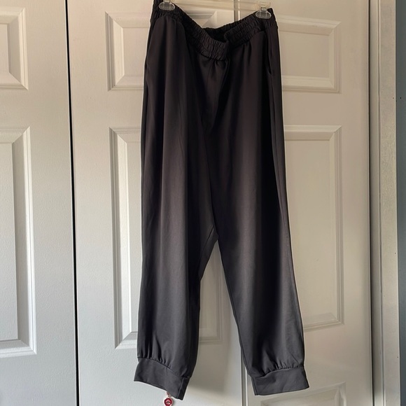 Zenana 3X Gray Lightweight Pants - Picture 1 of 4